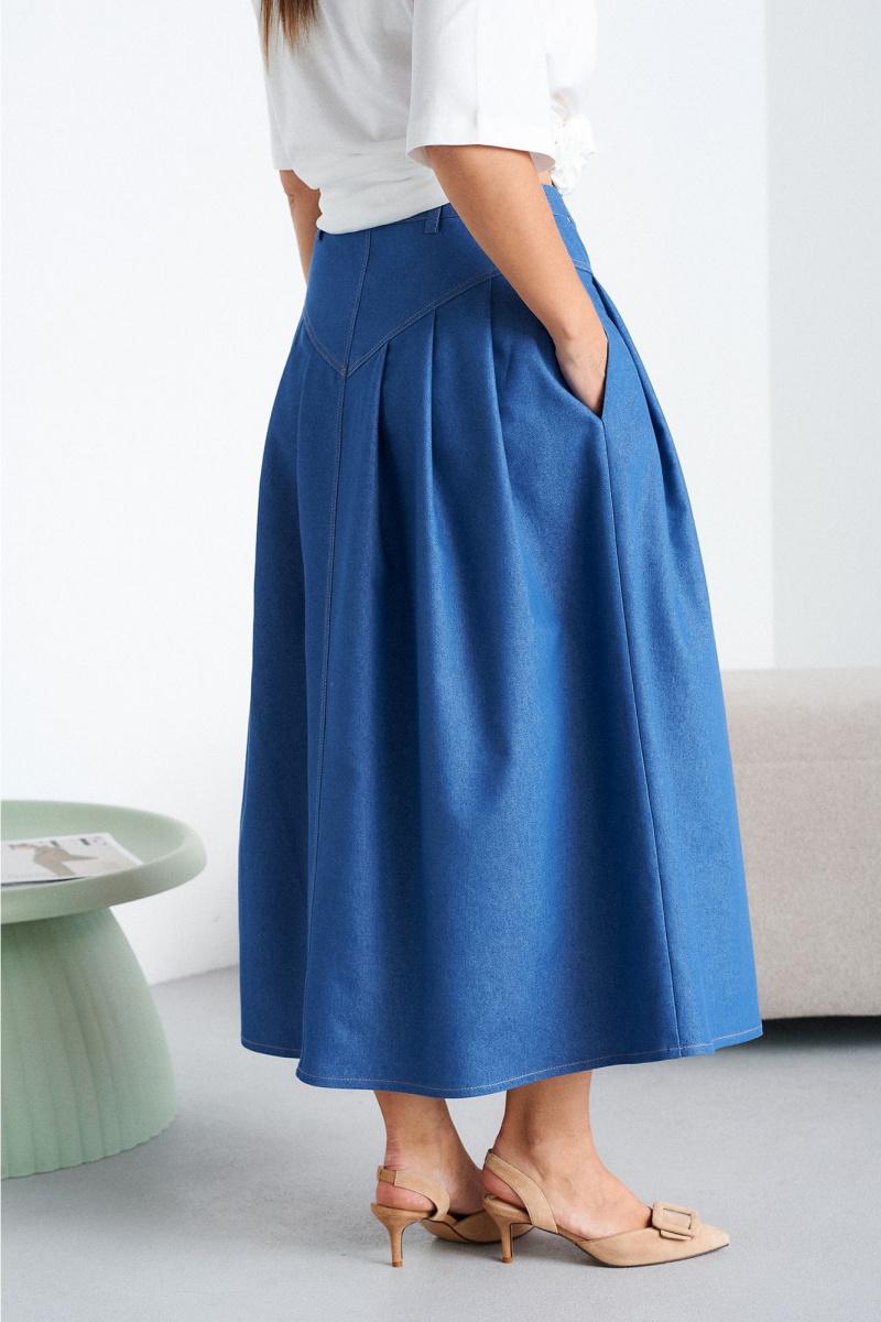 Юбки Liona Style 949 синий