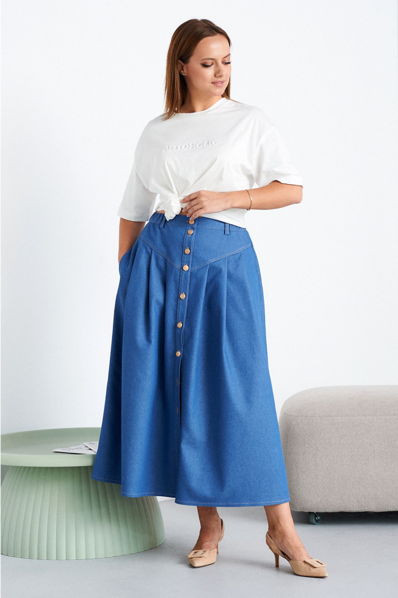Юбки Liona Style 949 синий