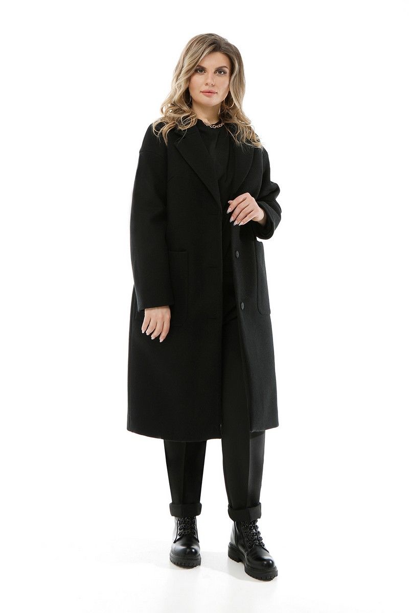 Женский комплект с пальто Pretty 1941 черный