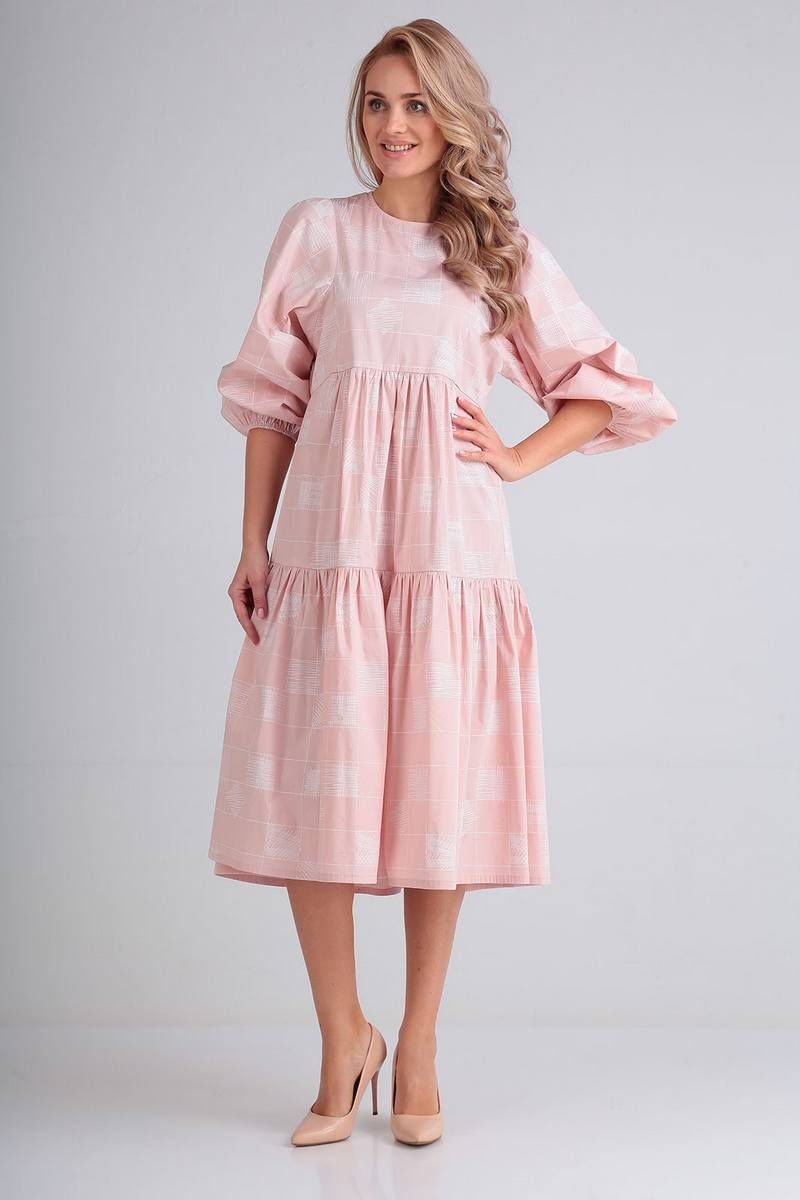 Платье FloVia 4067 розовый