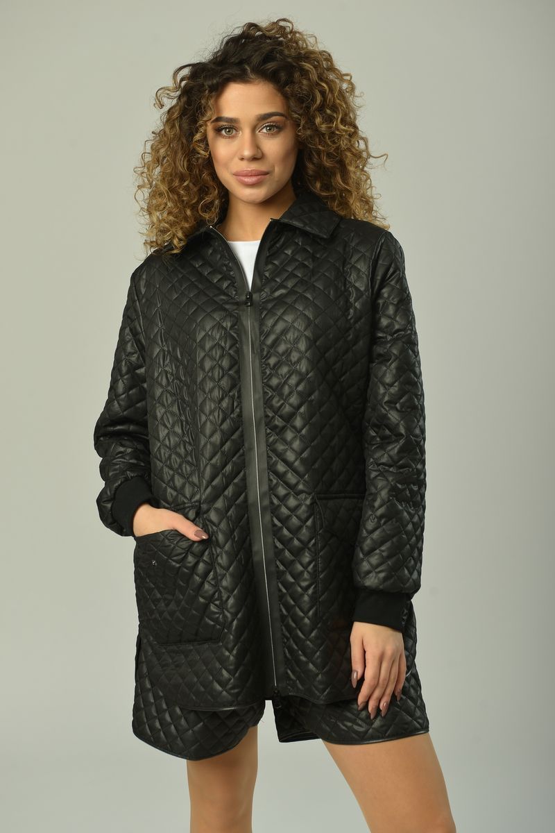 Женская куртка Диомант 1616 черный
