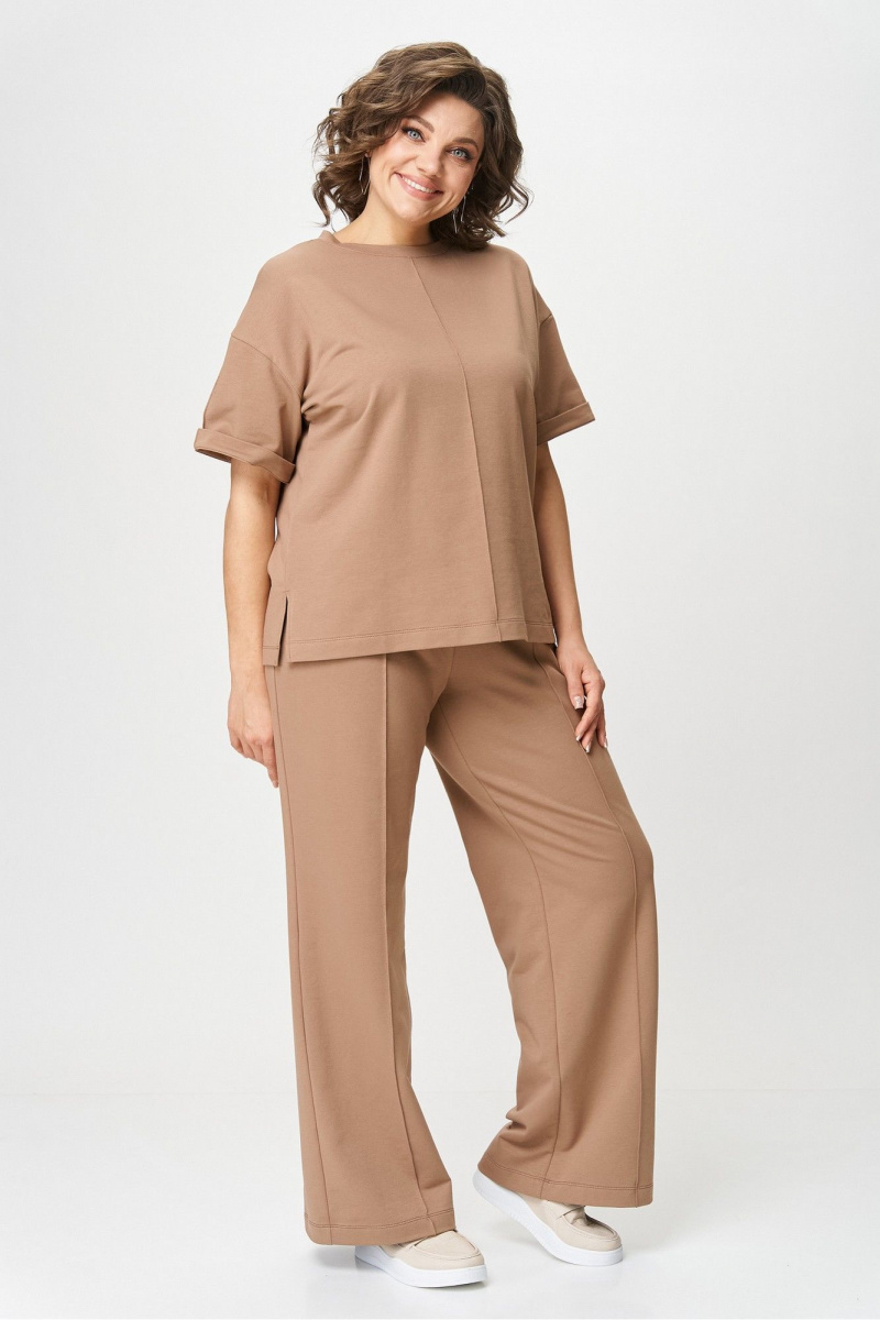 Брючный костюм Rumoda 2144 капучино