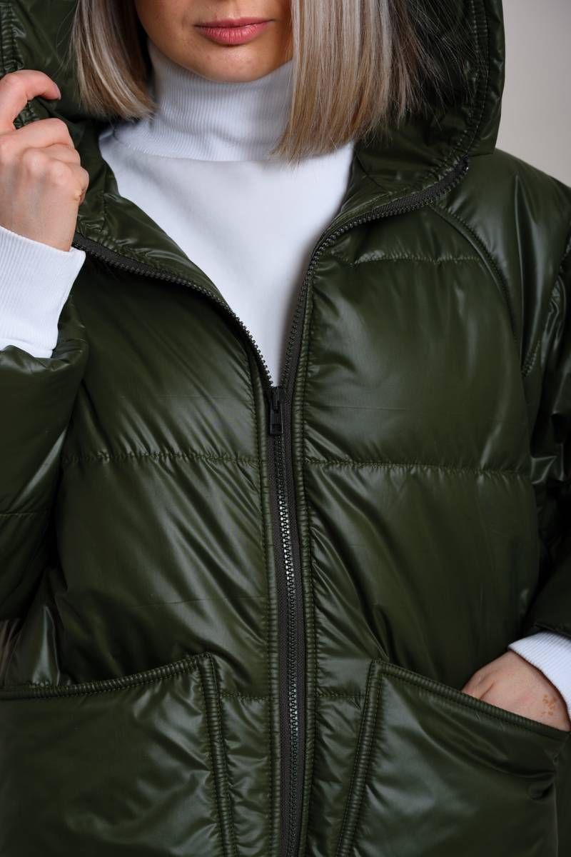 Женская куртка Winkler’s World 570-к темно-зеленый