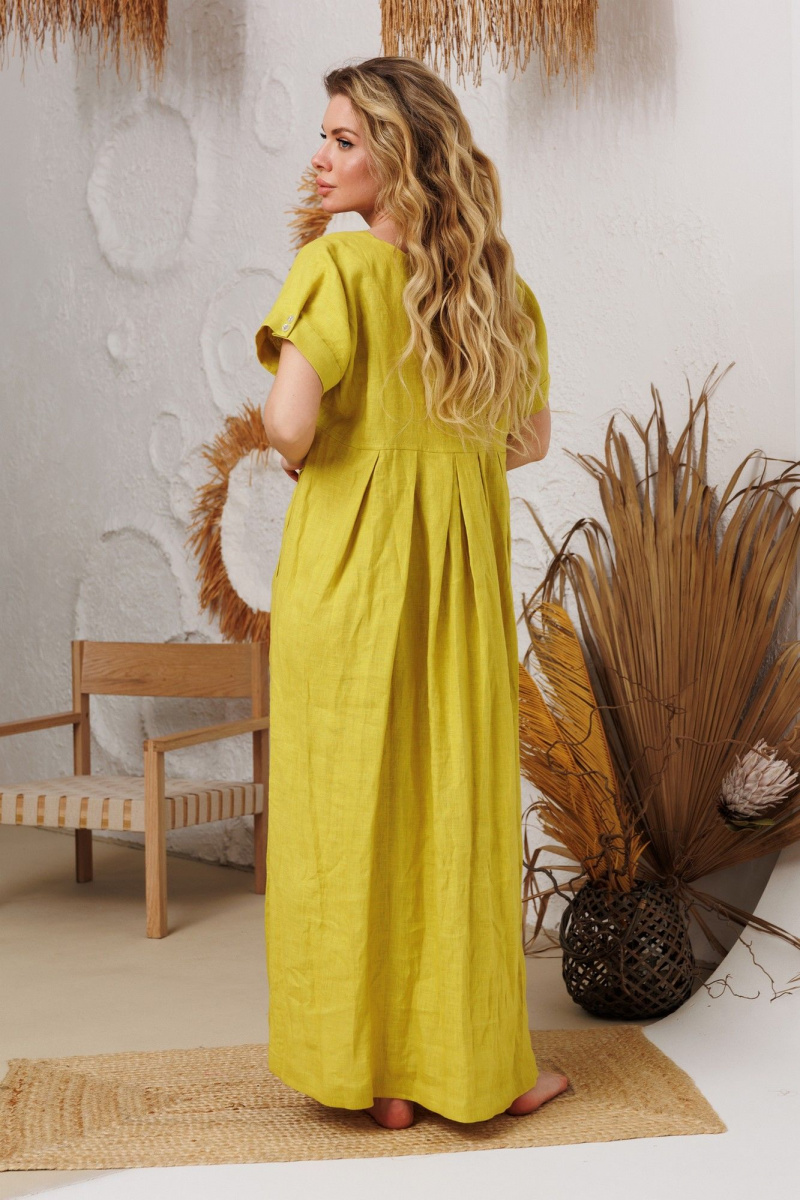 Платья АМУЛЕТ 9901 мимоза