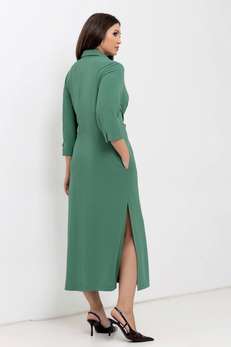 Платья Gold Style 2718 зеленый