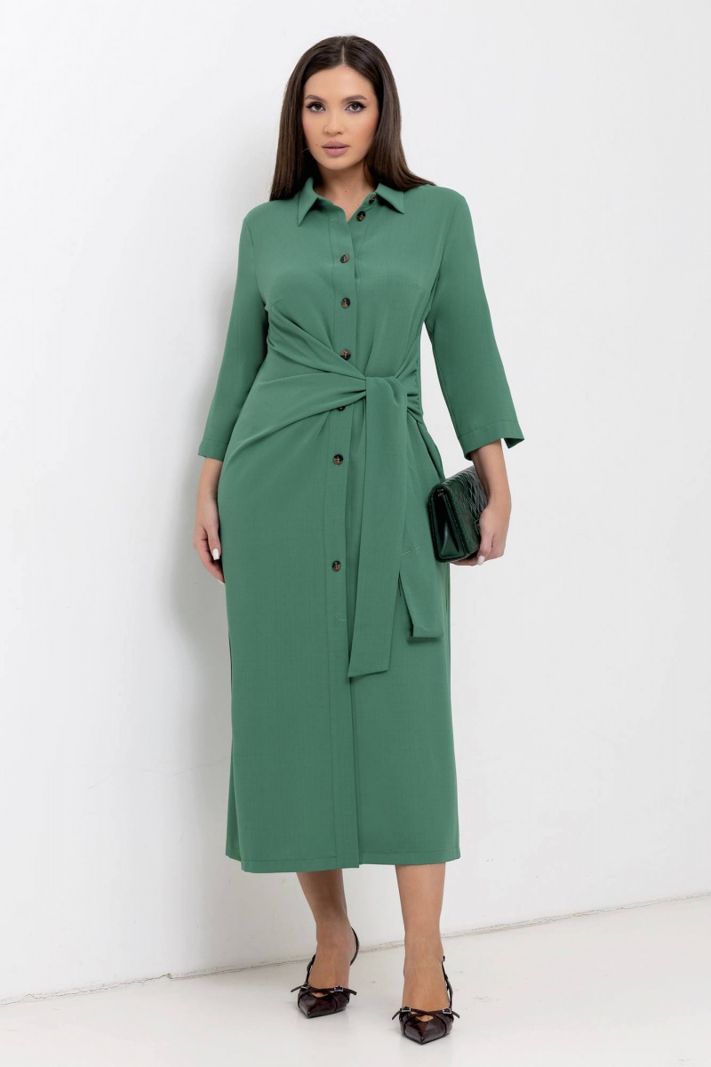 Платья Gold Style 2718 зеленый