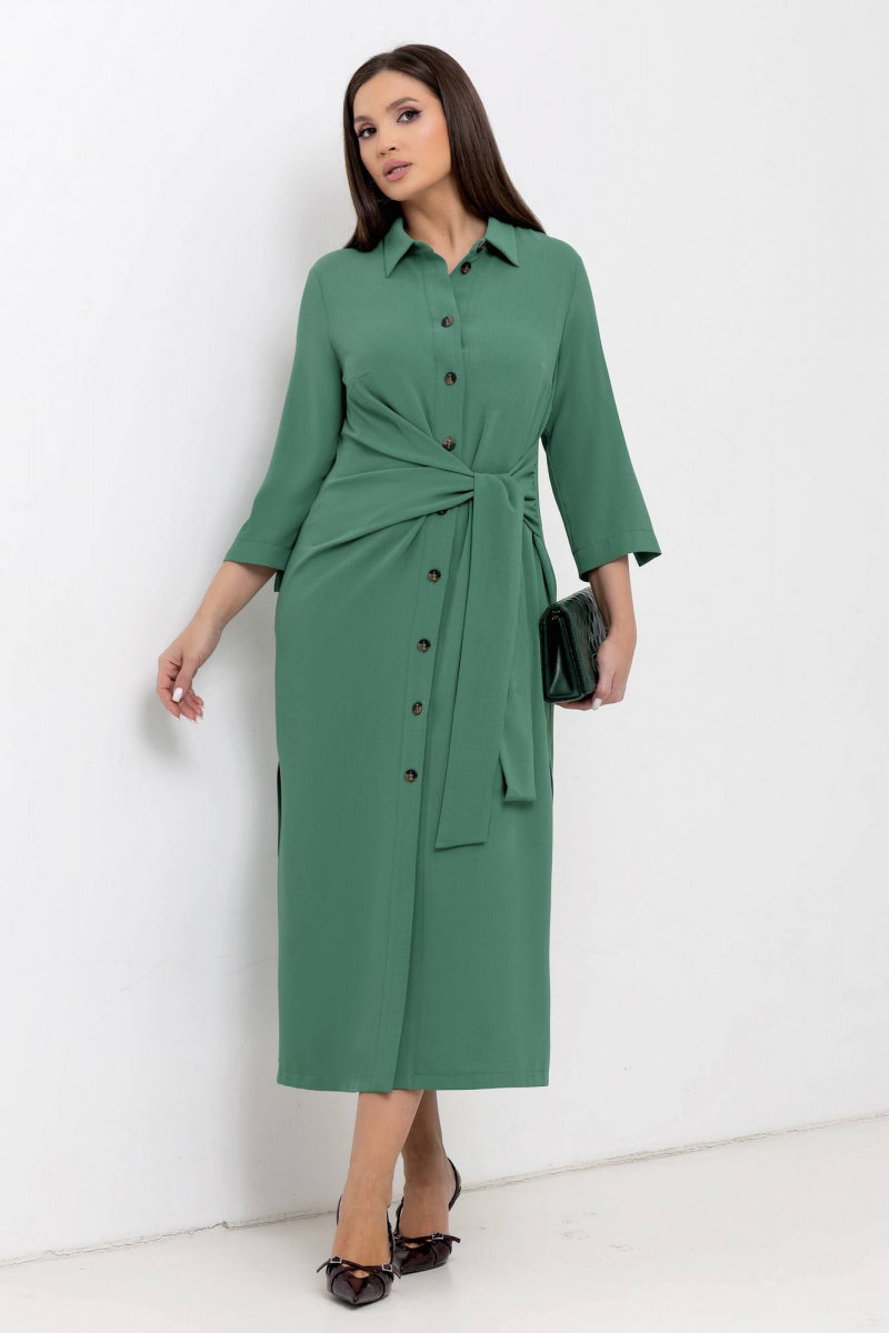 Платья Gold Style 2718 зеленый