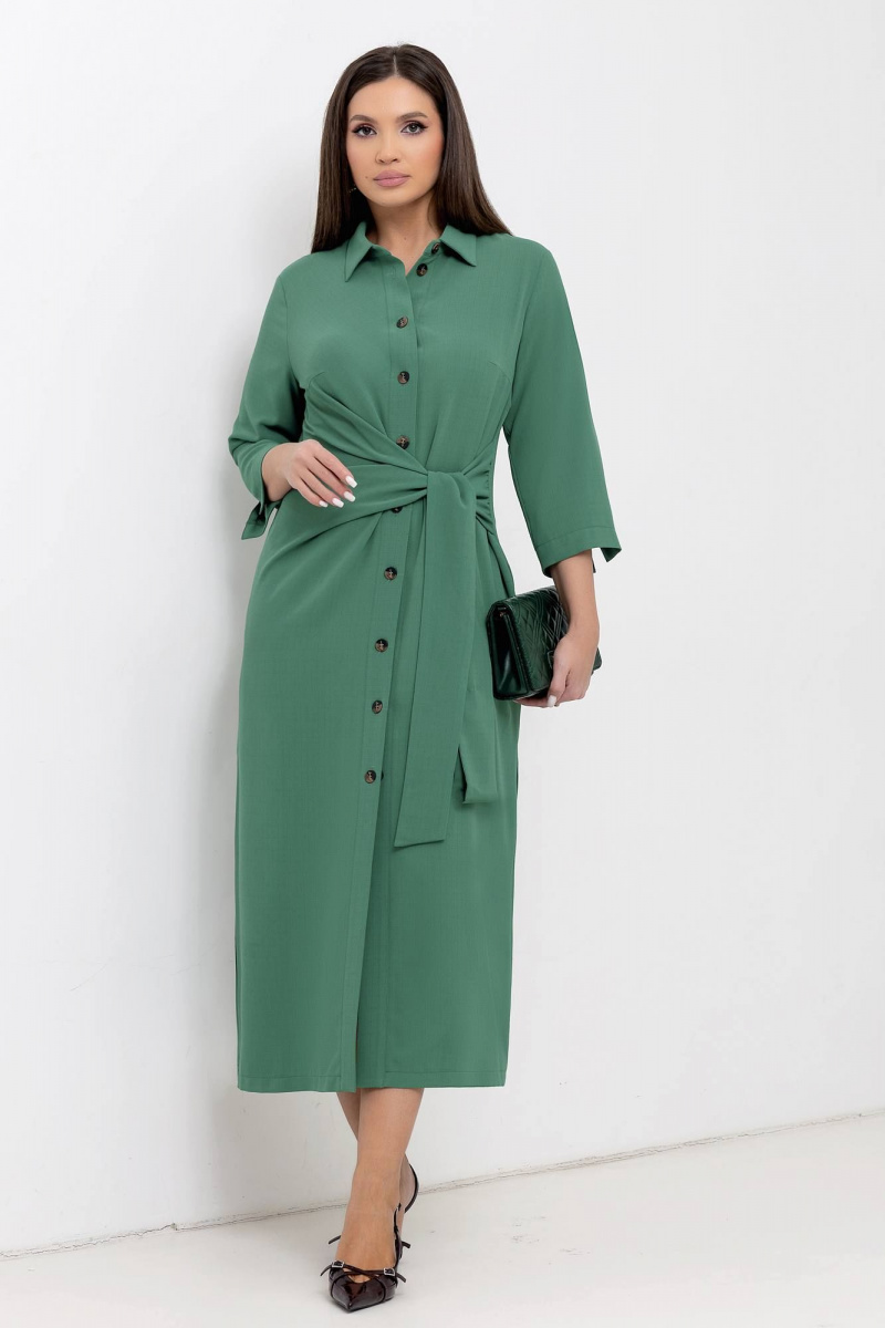 Платья Gold Style 2718 зеленый