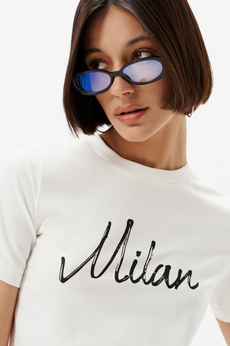 Майки 10DENCY 23339 молочный/черный