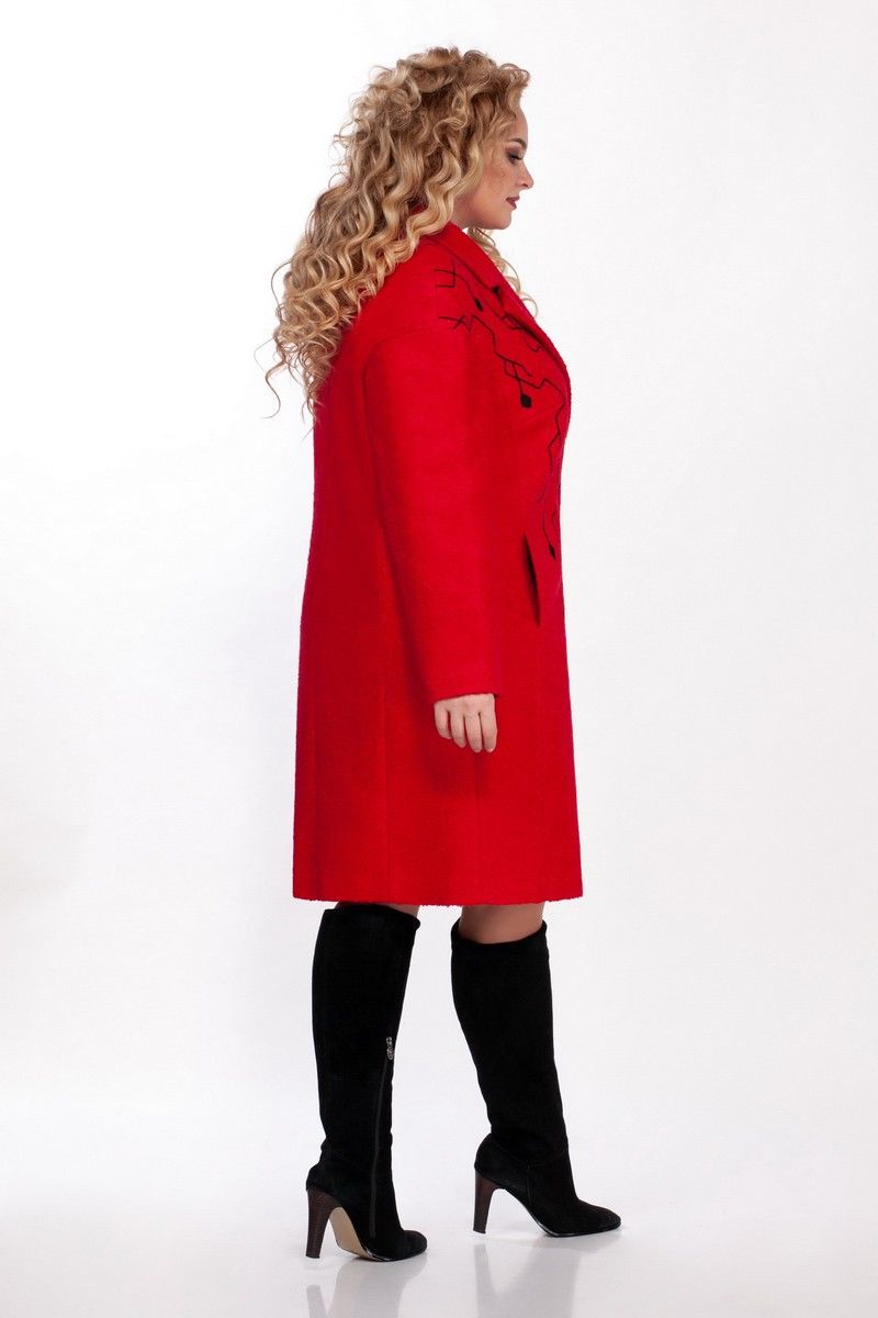 Женское пальто LaKona 1340 красный