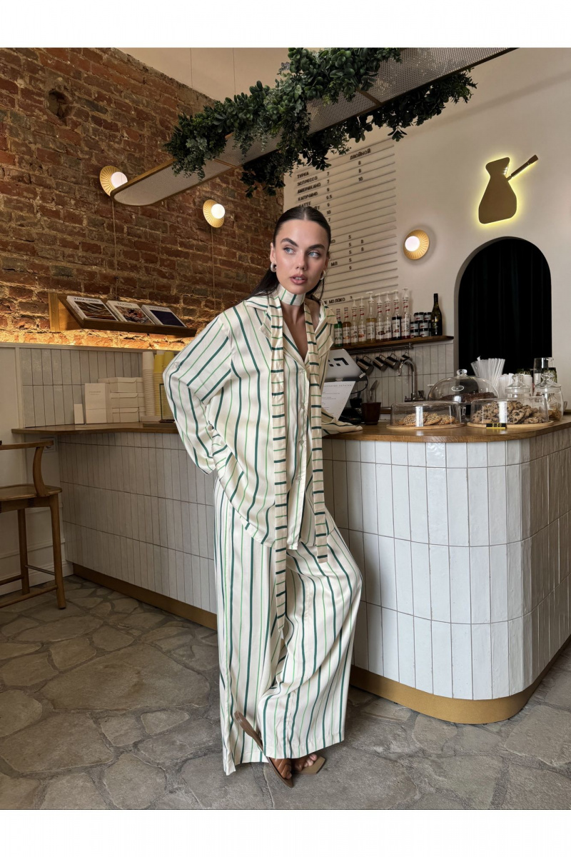 Брючный комплект THE.WOMAN 0329 бежевый