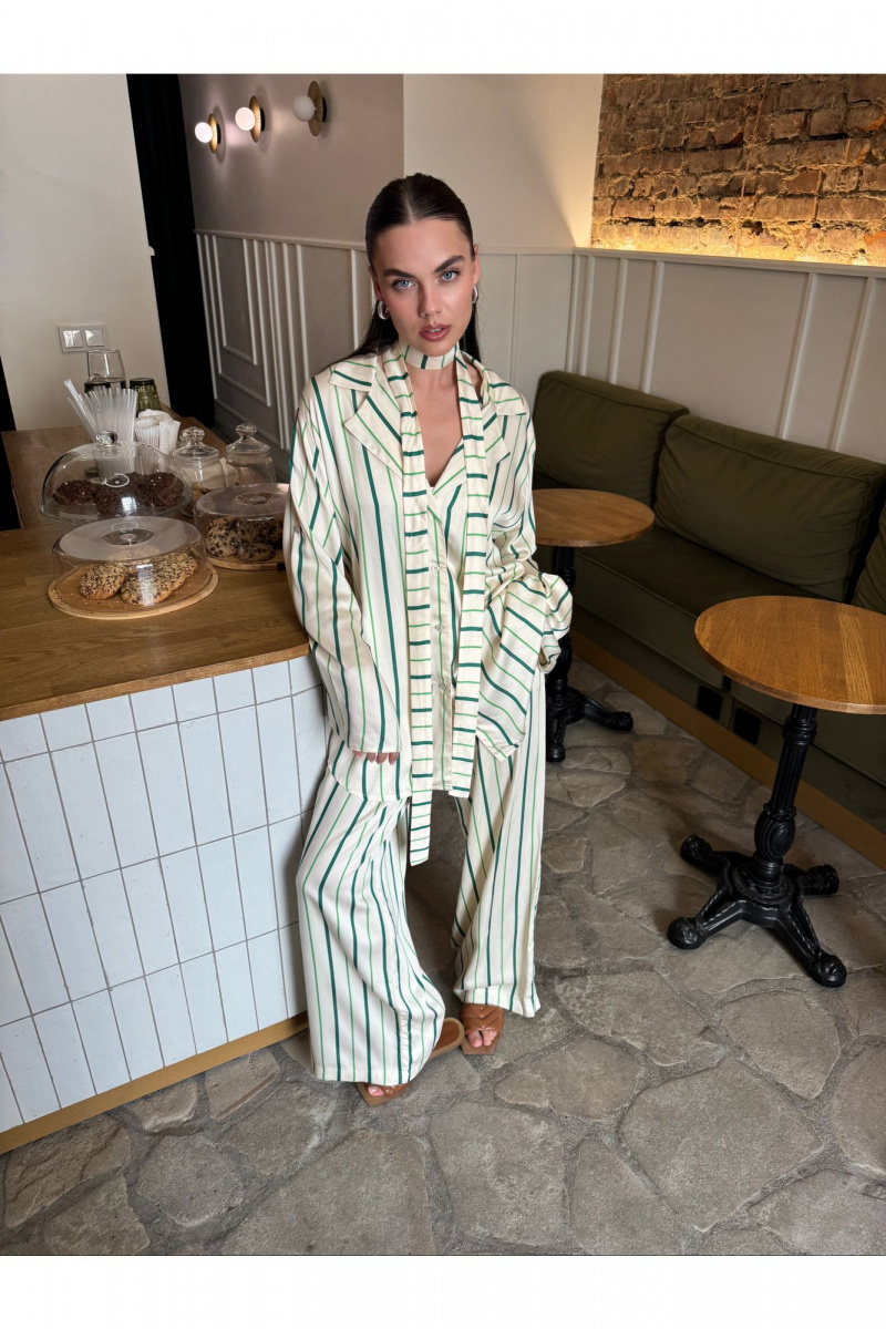 Брючный комплект THE.WOMAN 0329 бежевый