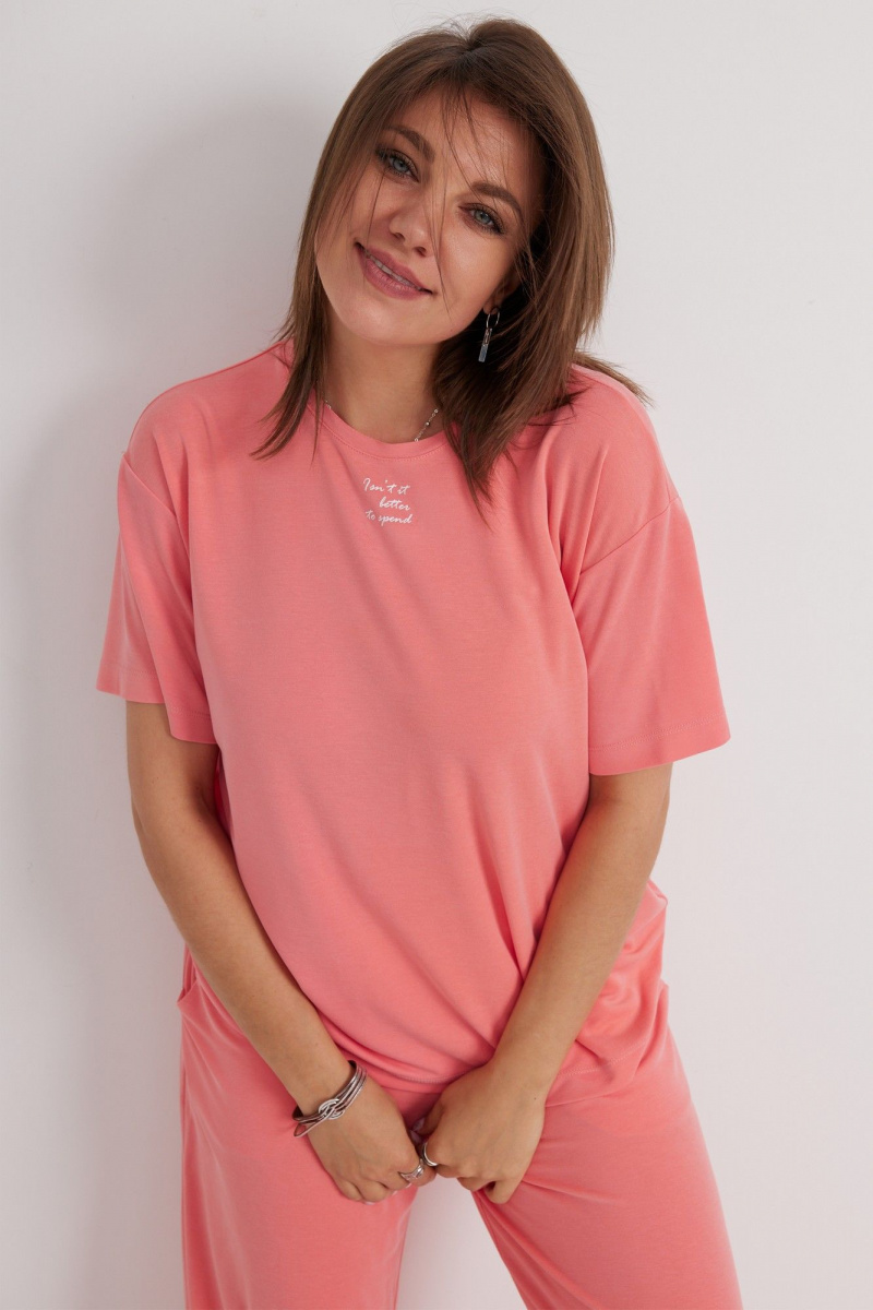 Брючный комплект BegiModa 3096 коралл