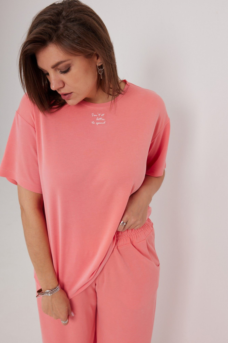Брючный комплект BegiModa 3096 коралл
