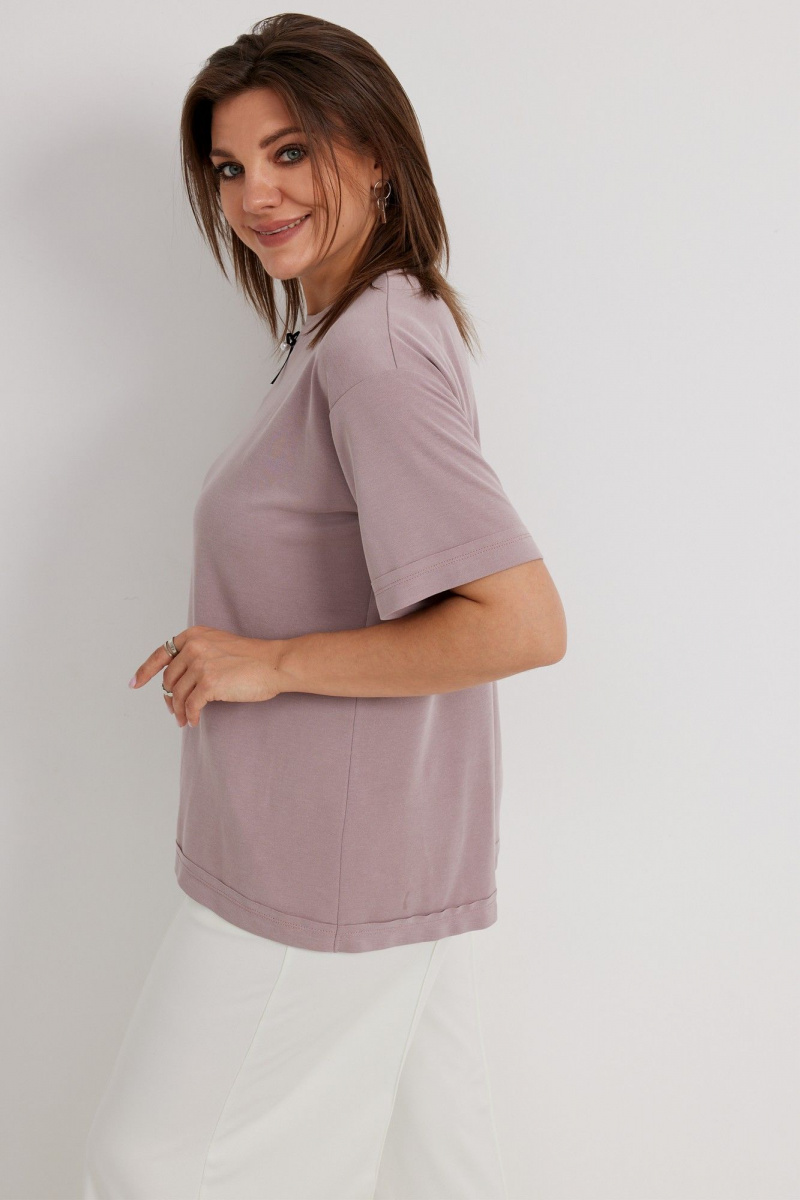 Блузы BegiModa 4134 розовый_пепел