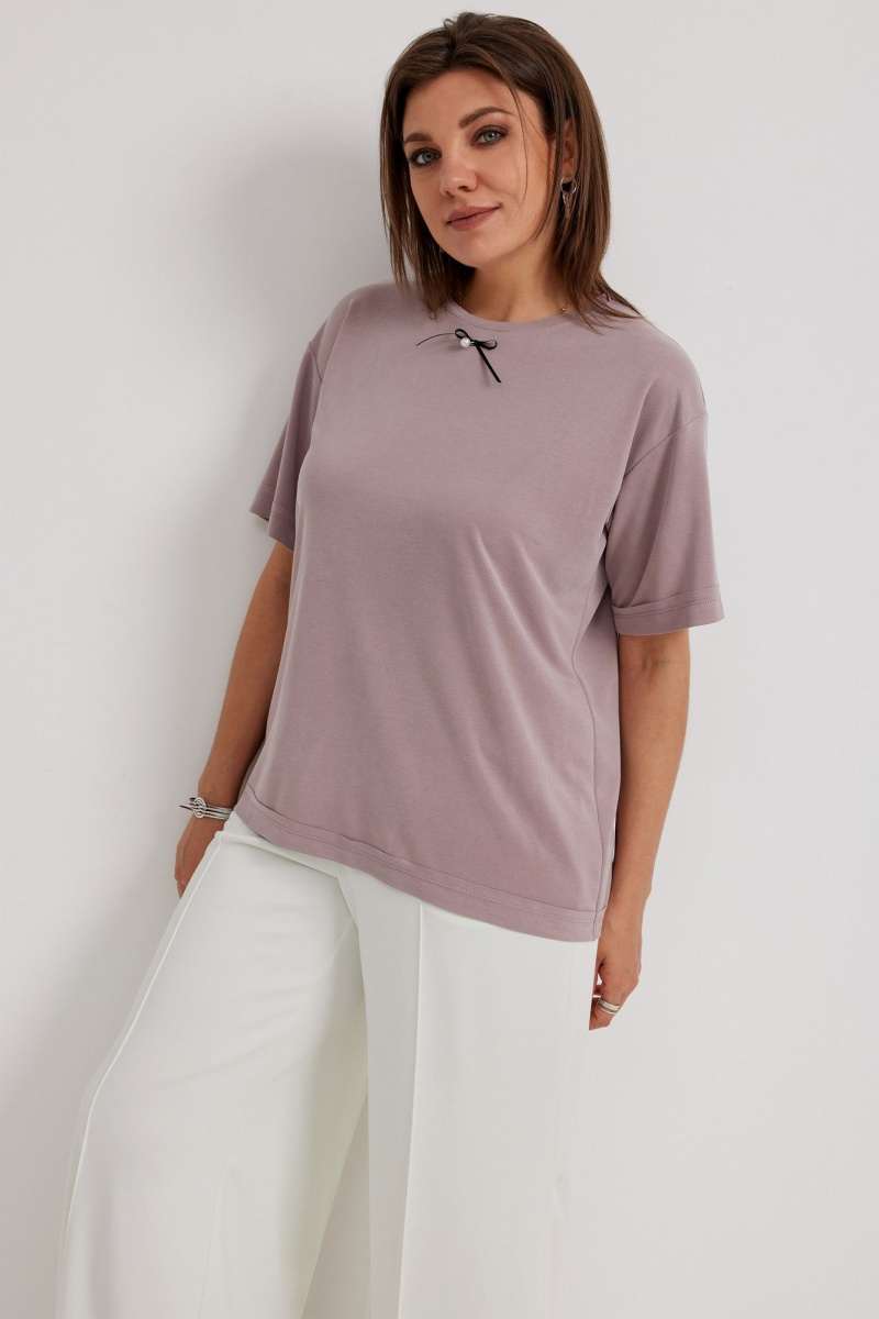 Блузы BegiModa 4134 розовый_пепел
