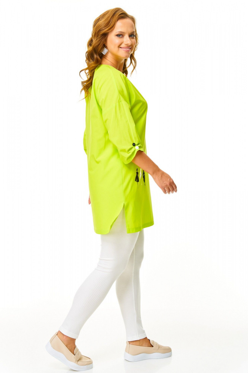 Брючный комплект T&N 7669 лайм-белый