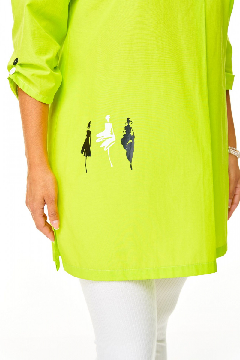 Брючный комплект T&N 7669 лайм-белый