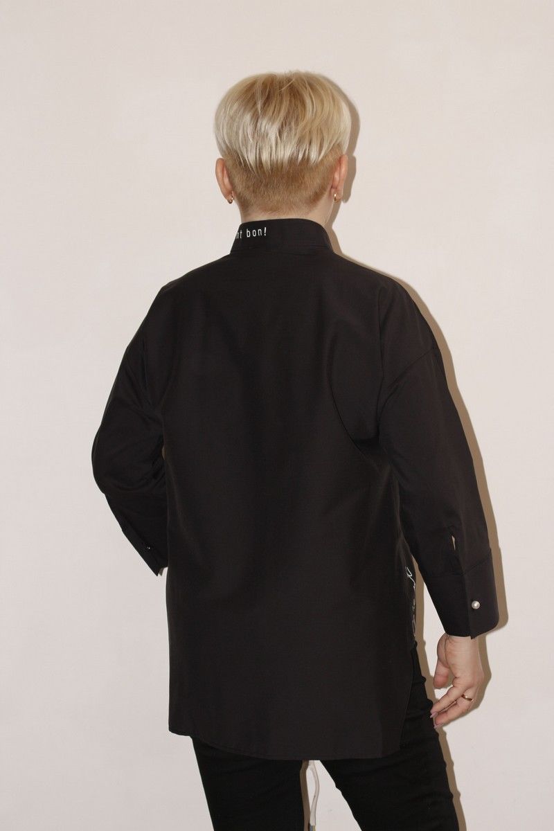 Блузы MIRSINA FASHION 14822020 черный