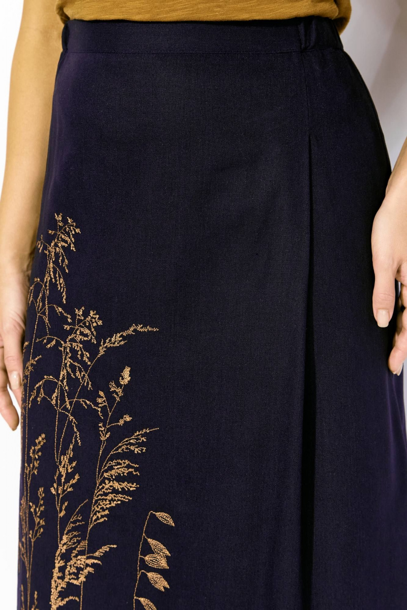 Юбки Линия Л Ю-31 темно-синий