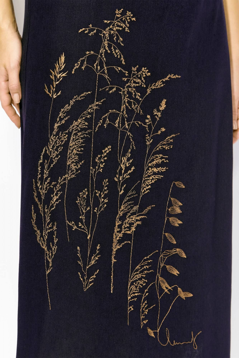 Юбки Линия Л Ю-31 темно-синий