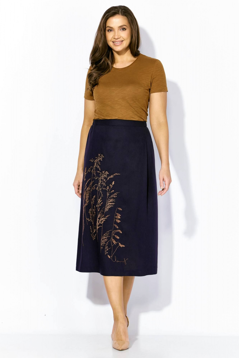 Юбки Линия Л Ю-31 темно-синий