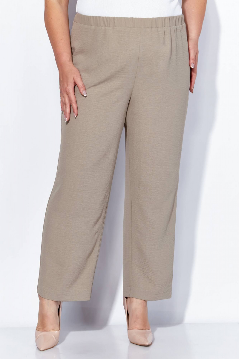 Брючный комплект Линия Л А-2080 темно-бежевый