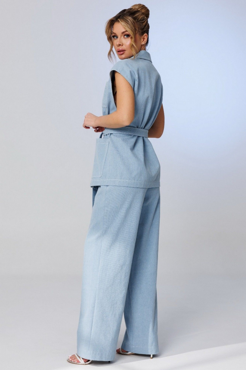 Жилеты Faufilure С585 голубой