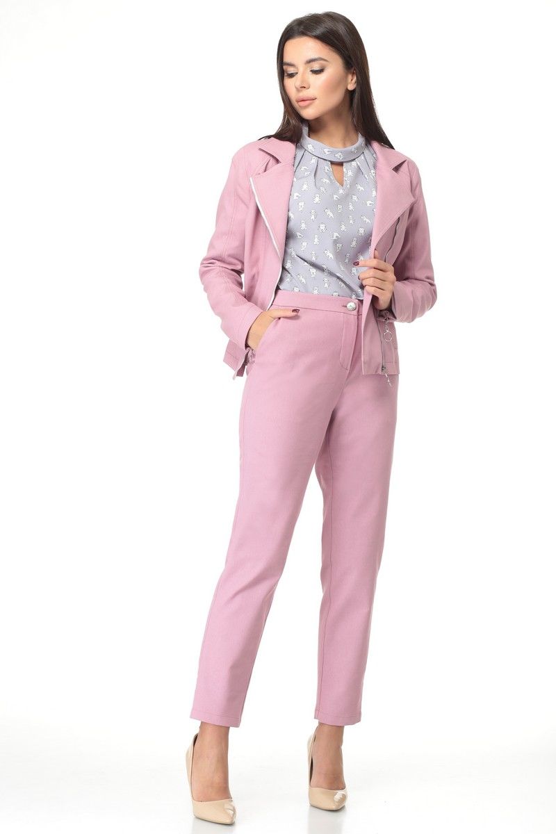 Женская куртка Angelina & Сompany 502 розовый
