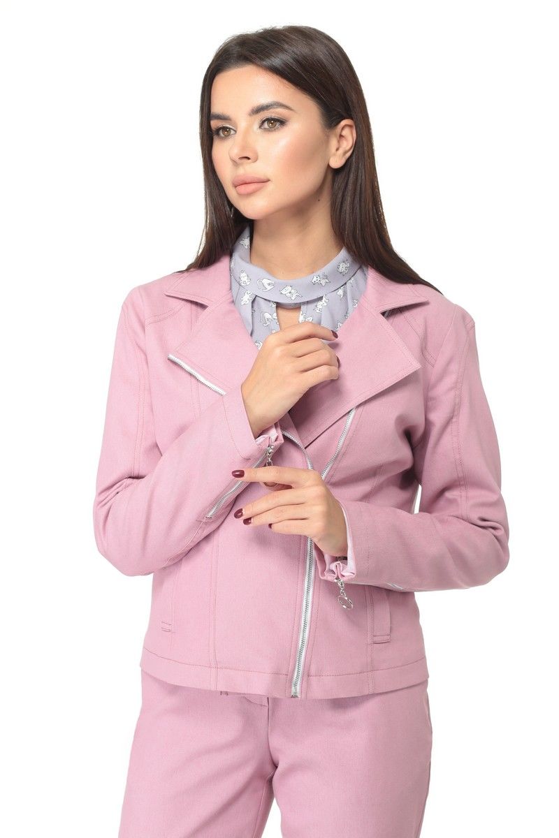 Женская куртка Angelina & Сompany 502 розовый