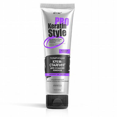 Средства для укладки Belita KERATIN PRO Крем-СТАЙЛИНГ для создания локонов, средняя фиксация