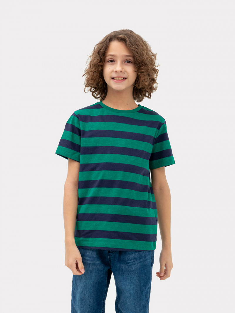 Майки Mark Formelle 113379/24-27078П-0 сине_зеленая_полоска