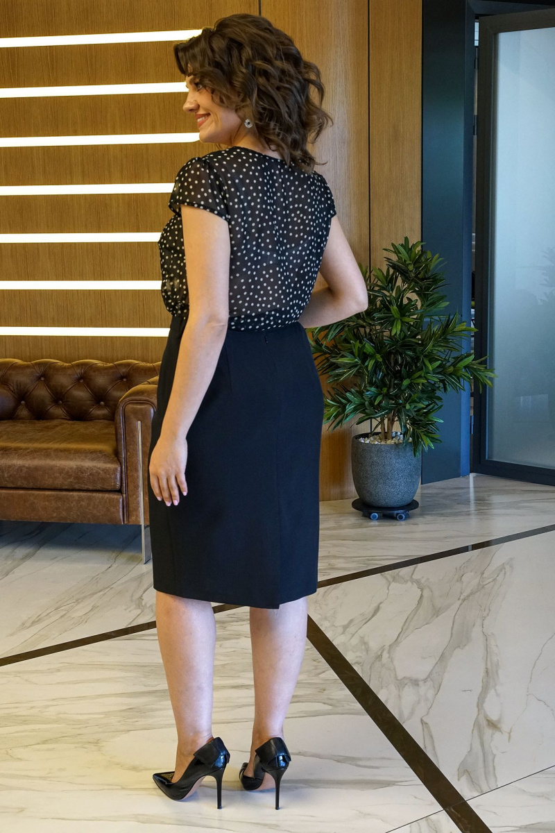 Юбочный костюм Alani Collection 1872 черный