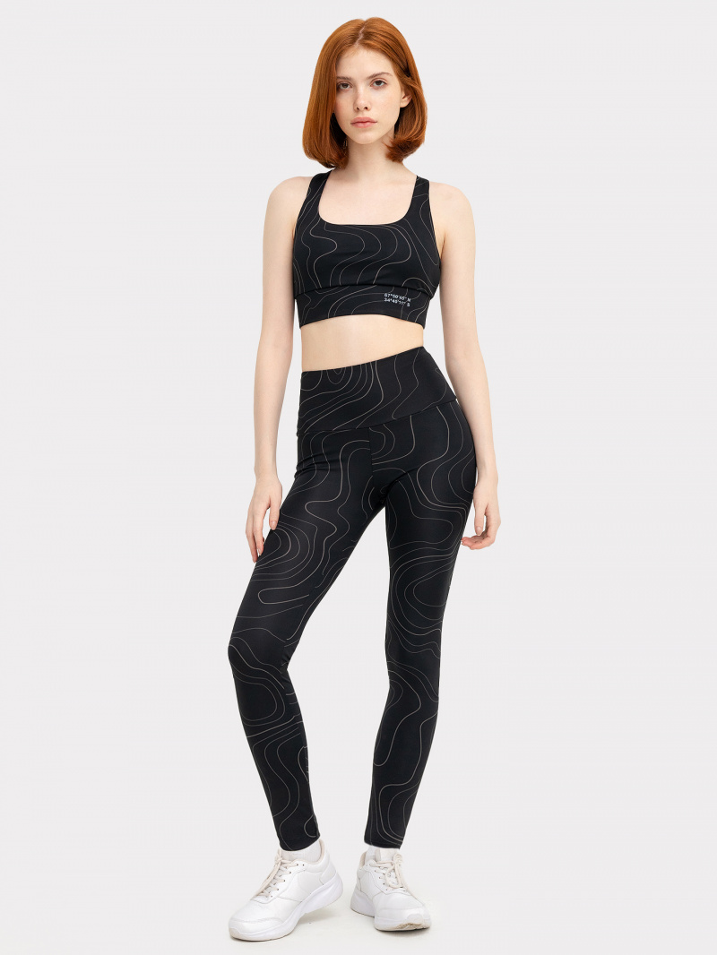 Брюки и леггинсы Mark Formelle 342281/22/24771П-2 топографические_разводы