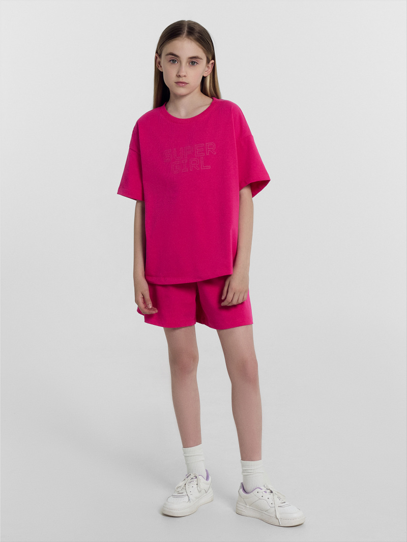 Костюмы Mark Formelle 397741/24-27001П-0 яркая_маджента_печать_2_сл_на_пол