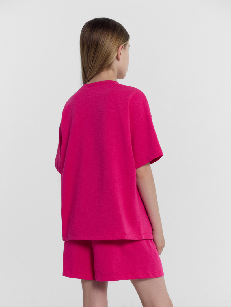 Костюмы Mark Formelle 397741/24-27001П-0 яркая_маджента_печать_2_сл_на_пол