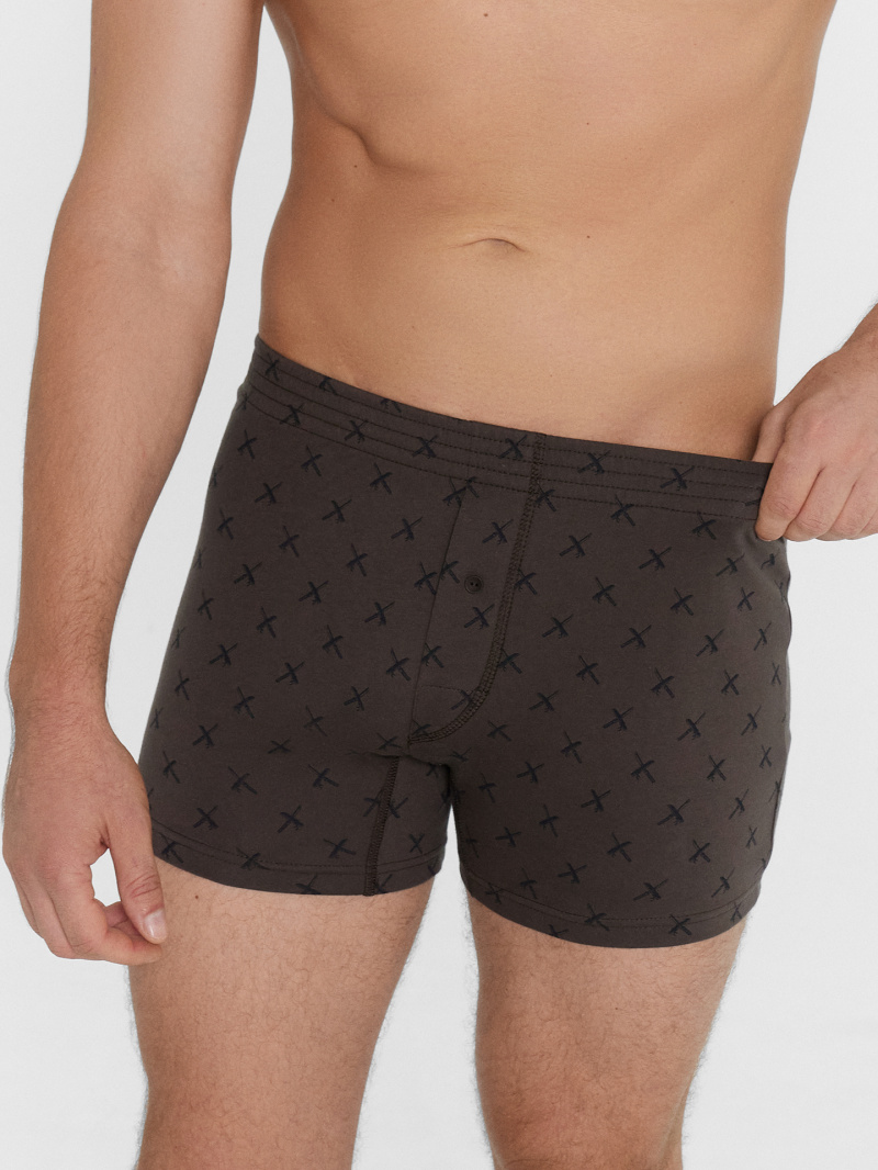 Нижнее белье Mark Formelle 411152-2/25-5254П-0 мечи_на_коричневом_темный_сланец