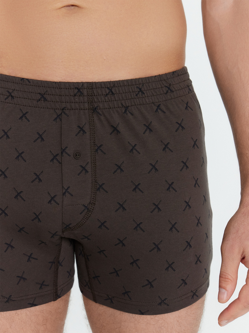 Нижнее белье Mark Formelle 411152-2/25-5254П-0 мечи_на_коричневом_темный_сланец