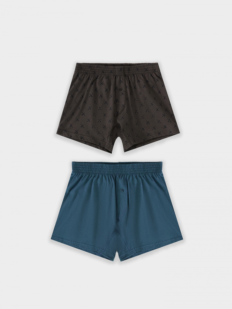 Нижнее белье Mark Formelle 411152-2/25-5254П-0 мечи_на_коричневом_темный_сланец