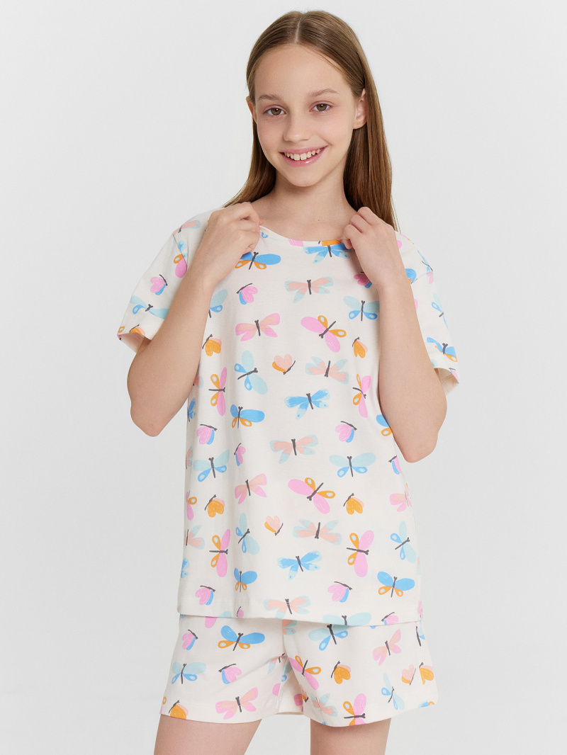 Пижамы Mark Formelle 567727/25-35243ПП-0 стрекозы_на_св.молочном