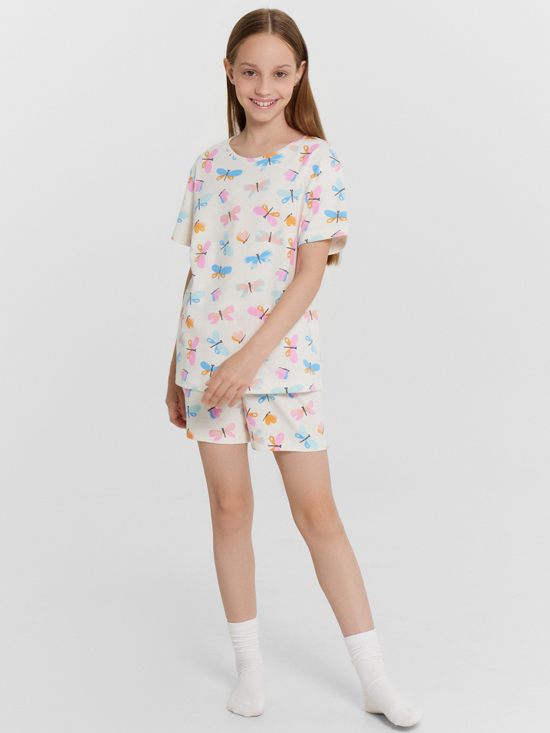 Пижамы Mark Formelle 567727/25-35243ПП-0 стрекозы_на_св.молочном