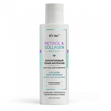 Тоники и лосьоны Belita RETINOL&COLLAGEN meduza ТОНИК-интенсив коллагеновый д/лица,шеи