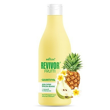 Шампуни Belita Revivor Frutti-Шампунь для суперблеска волос с грушей и ананасом