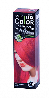 Окрашивание Belita Бальзам оттеночный ТОН 01.1. абрикос Color Lux