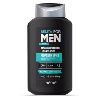 Для душа и ванны Belita Белита for Men-Гель д/душа "Морской бриз" парфюмированный
