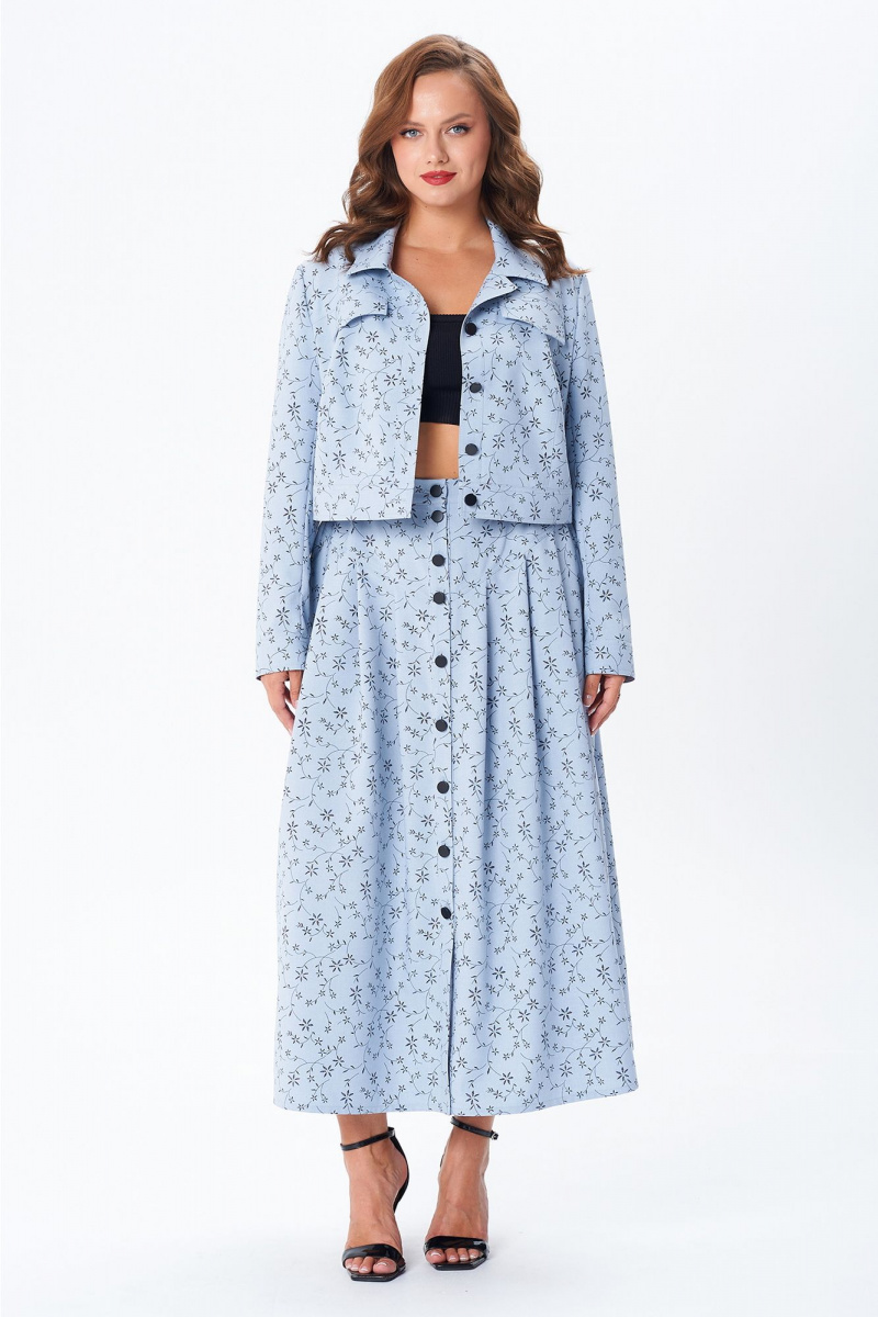 Юбочный комплект Liona Style 950 голубой