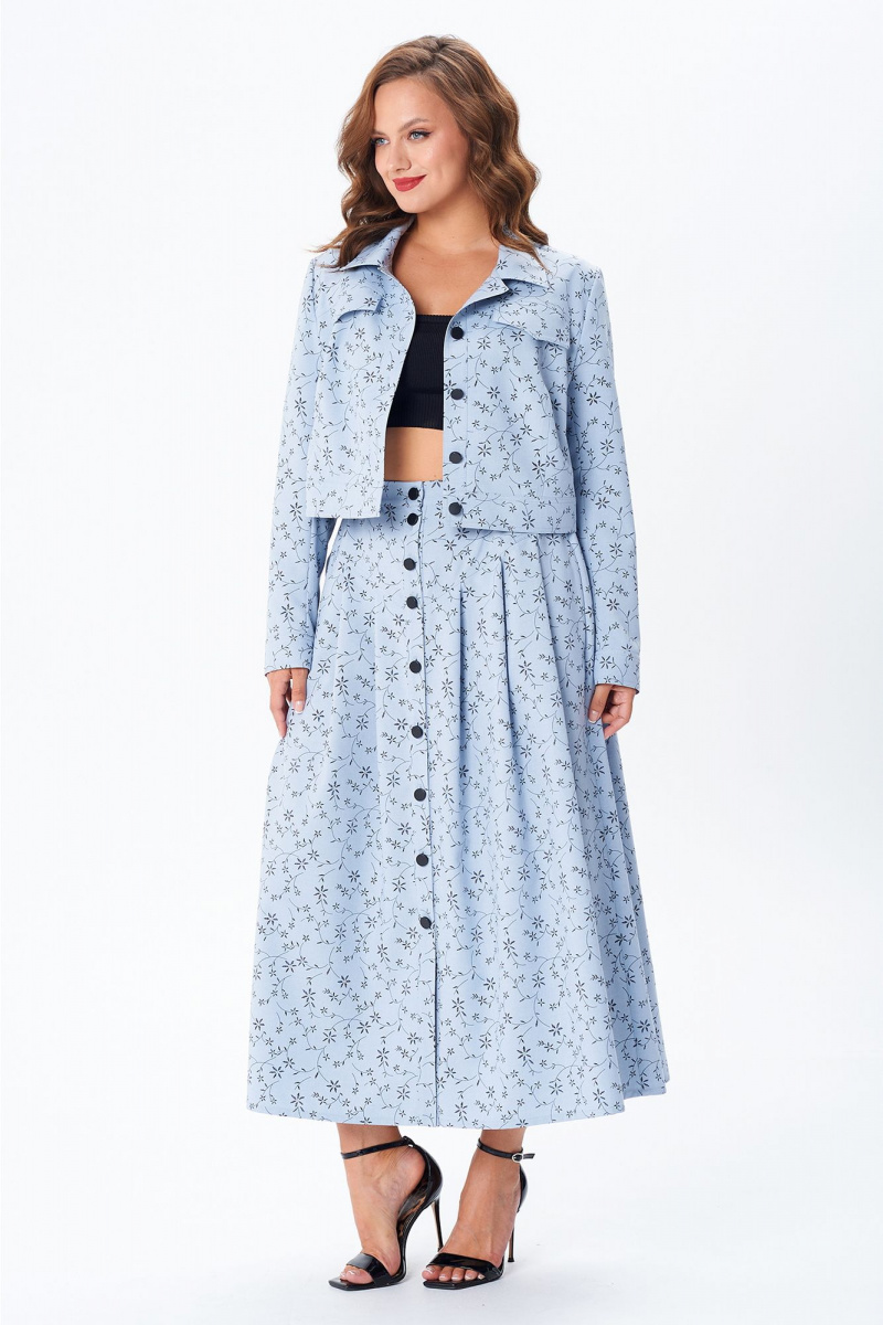 Юбочный комплект Liona Style 950 голубой