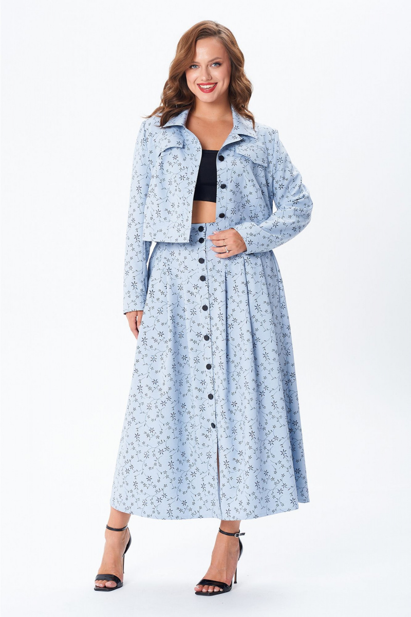 Юбочный комплект Liona Style 950 голубой