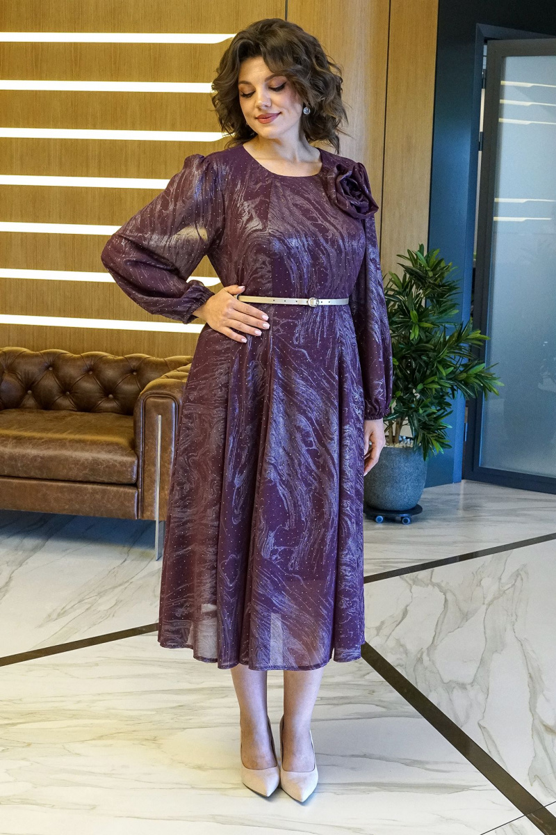 Платья Alani Collection 2380 бордо