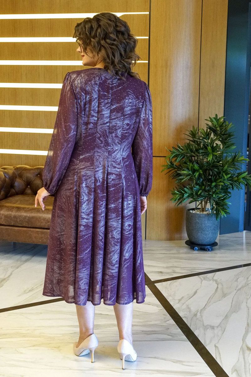 Платья Alani Collection 2380 бордо